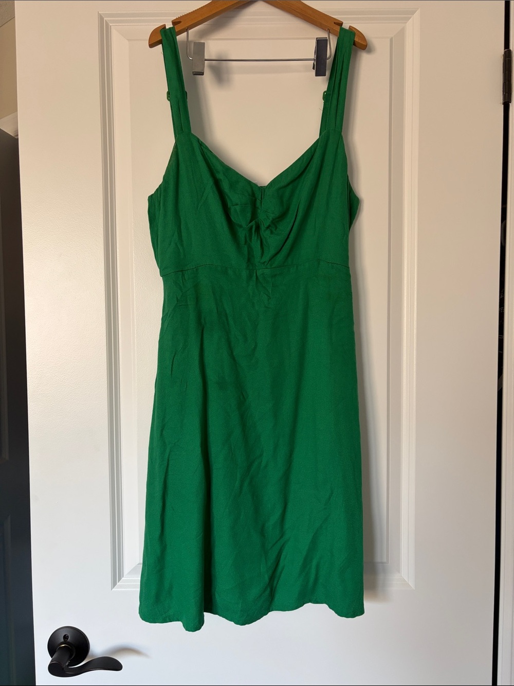 Old Navy Green Sleeveless A-Line Sundress